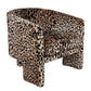 GRETCHEN LEOPARD CHENILLE ARMCHAIR - MyChocolateWood