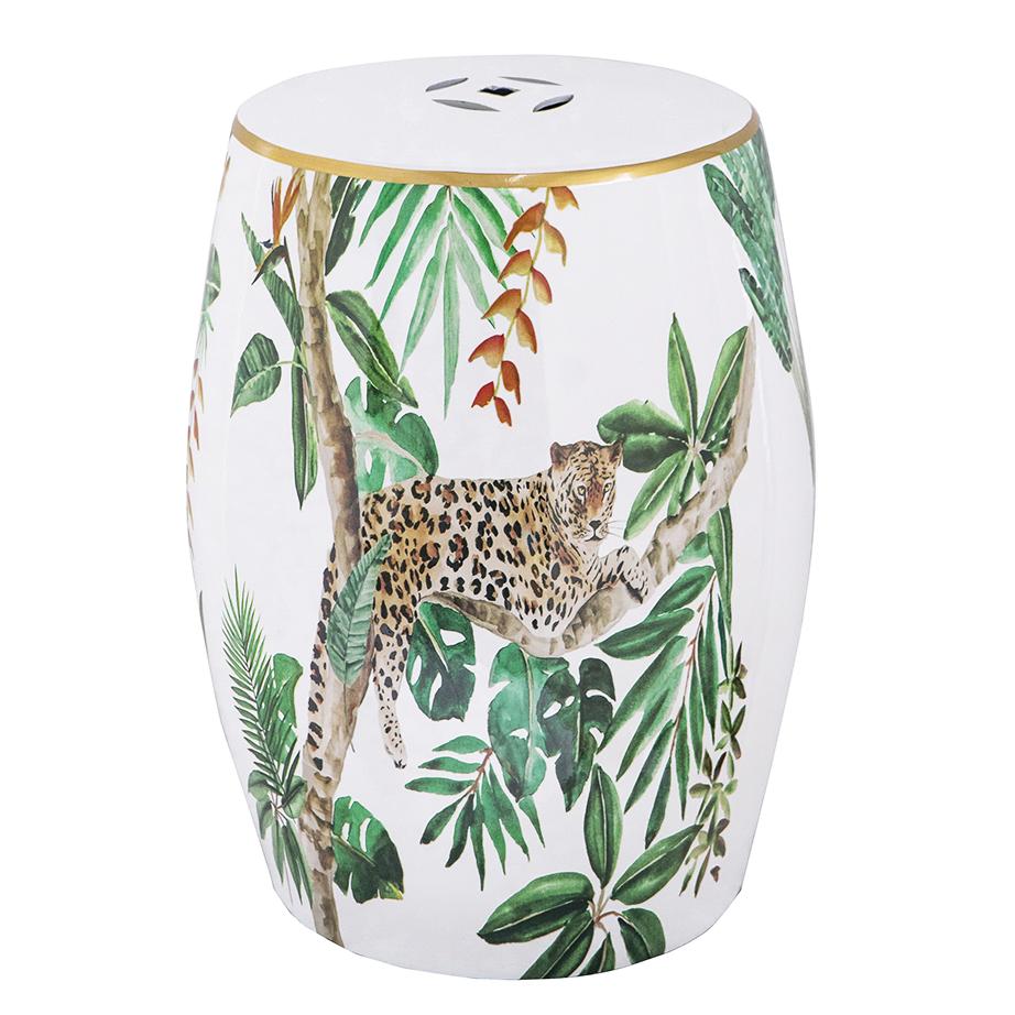 SAVANNA CERAMIC STOOL - MyChocolateWood