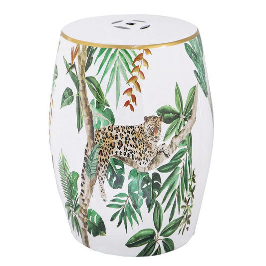 SAVANNA CERAMIC STOOL - MyChocolateWood