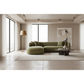 Beecham Modular 3-Seater Corner Sofa with Left Hand Facing Chaise in Sage - Chocolate Wood