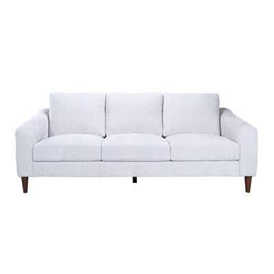 BALLINA FABRIC 2-SEATER SOFA PLATINUM - MyChocolateWood