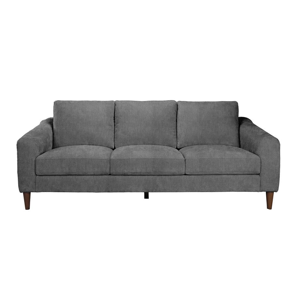 BALLINA FABRIC 2-SEATER SOFA + 3-SEATER  SOFA GRANITE - MyChocolateWood