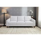 BALLINA FABRIC 3-SEATER SOFA PLATINUM - MyChocolateWood
