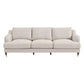 ORVIL-3-SEATER SOFA NATURAL LINEN - MyChocolateWood
