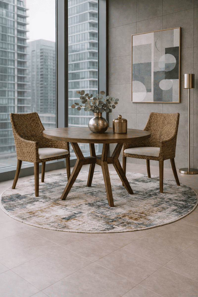 LAMAR RATTAN ARMCHAIR ACCENT CHAIR/ LOUNGE CHAIR WHITEWASH/IVORY LEGS - MyChocolateWood