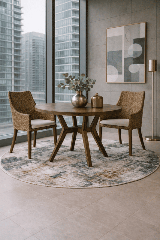 LAMAR RATTAN ARMCHAIR ACCENT CHAIR/ LOUNGE CHAIR WHITEWASH/IVORY LEGS - MyChocolateWood