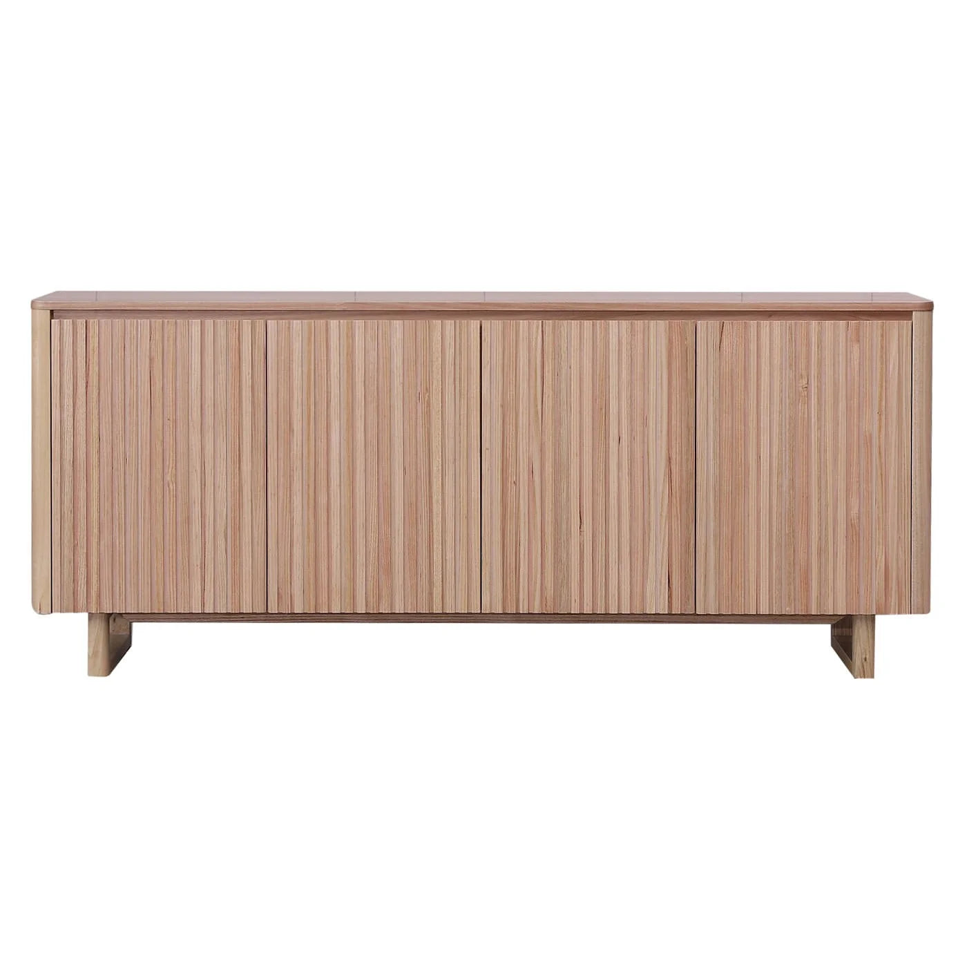 MISTRAL ASH TIMBER 4-DOOR BUFFET/SIDEBOARD NATURAL 200CM - MyChocolateWood