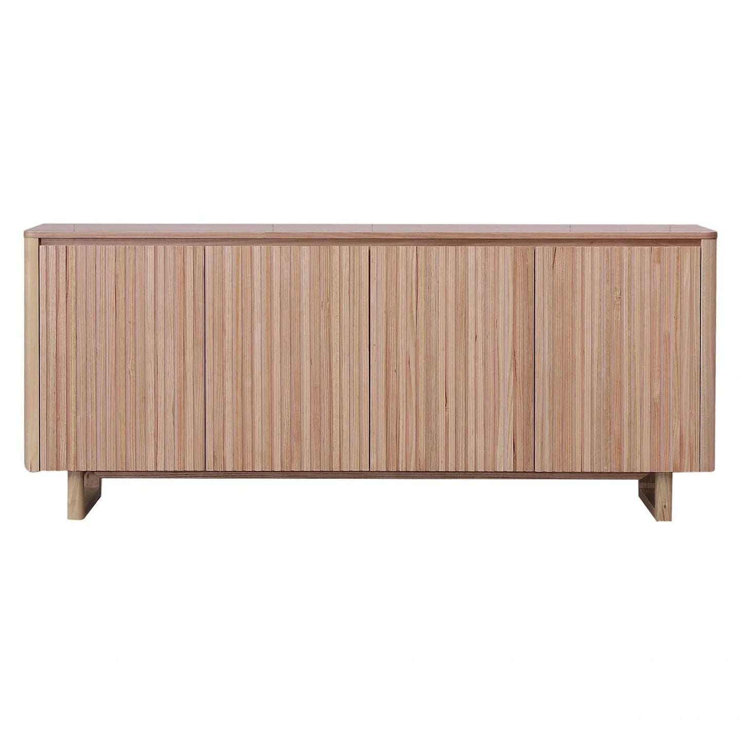 MISTRAL ASH TIMBER 4-DOOR BUFFET/SIDEBOARD NATURAL 200CM