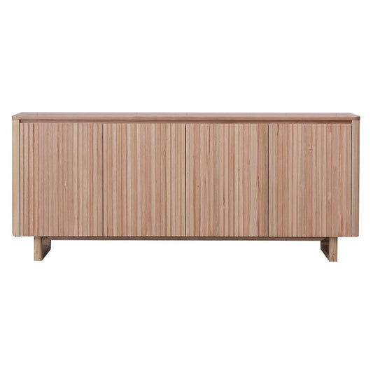 MISTRAL ASH TIMBER 4-DOOR BUFFET/SIDEBOARD  NATURAL 200CM - MyChocolateWood