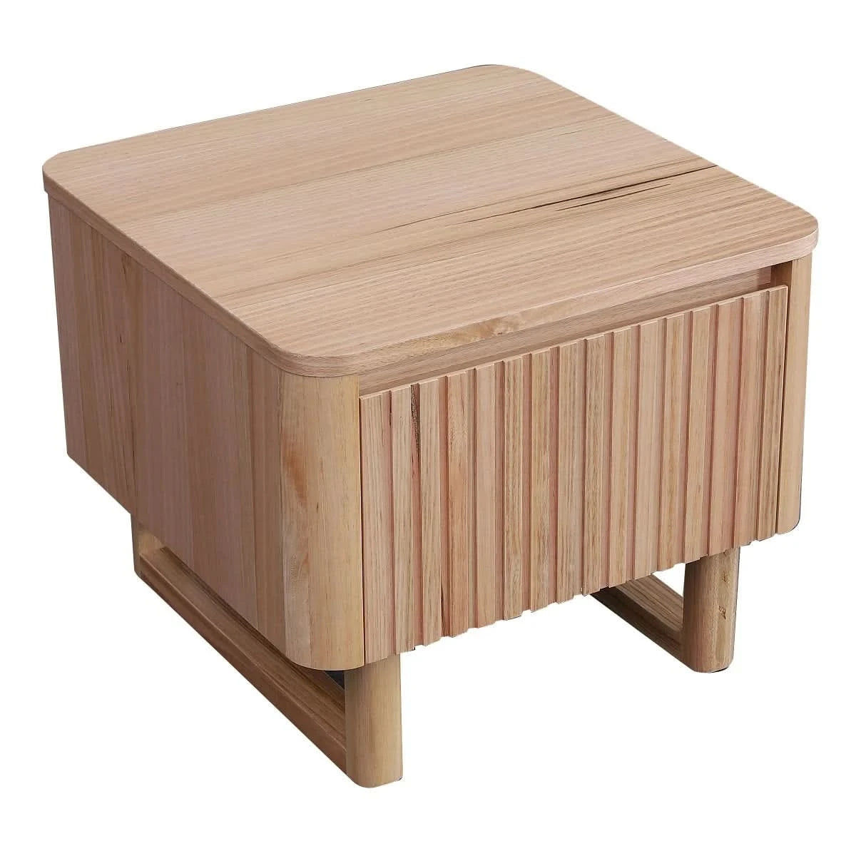 MISTRAL ASH TIMBER LAMP TABLE/SIDE TABLE NATURAL - MyChocolateWood