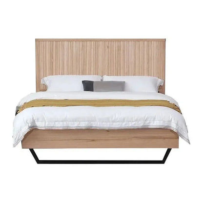MISTRAL ASH TIMBER KING BED - NATURAL