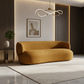 BEECHAM 3-SEATER CHENILLE SOFA MUSTARD - MyChocolateWood
