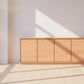 ZAFRAN MESSMATE TIMBER 4-DOOR SIDEBOARD/BUFFET- NATURAL 200CM - MyChocolateWood
