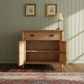 FITAN SOLID OAK CABINET/CUPBOARD/BUFFET 2 DRAWERS 2-DOORS - MyChocolateWood