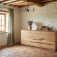 NERINDA MARRI TIMBER 3-DOOR BUFFET/SIDEBOARD NATURAL - MyChocolateWood