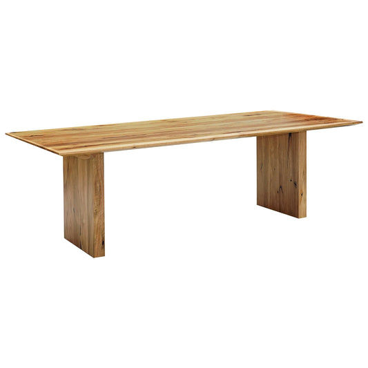 NERINDA MARRI TIMBER DINING TABLE - NATURAL 210M - MyChocolateWood