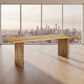 NERINDA MARRI TIMBER DINING TABLE - NATURAL 210M - MyChocolateWood