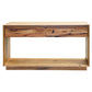 NERINDA MARRI TIMBER 2-DRAWER SOFA TABLE, HALL TABLE CONSOLE TABLE - MyChocolateWood