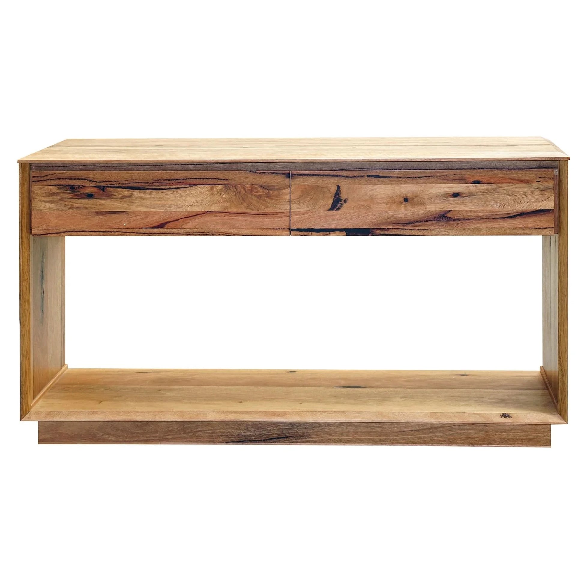 NERINDA MARRI TIMBER 2-DRAWER SOFA TABLE, HALL TABLE CONSOLE TABLE - MyChocolateWood