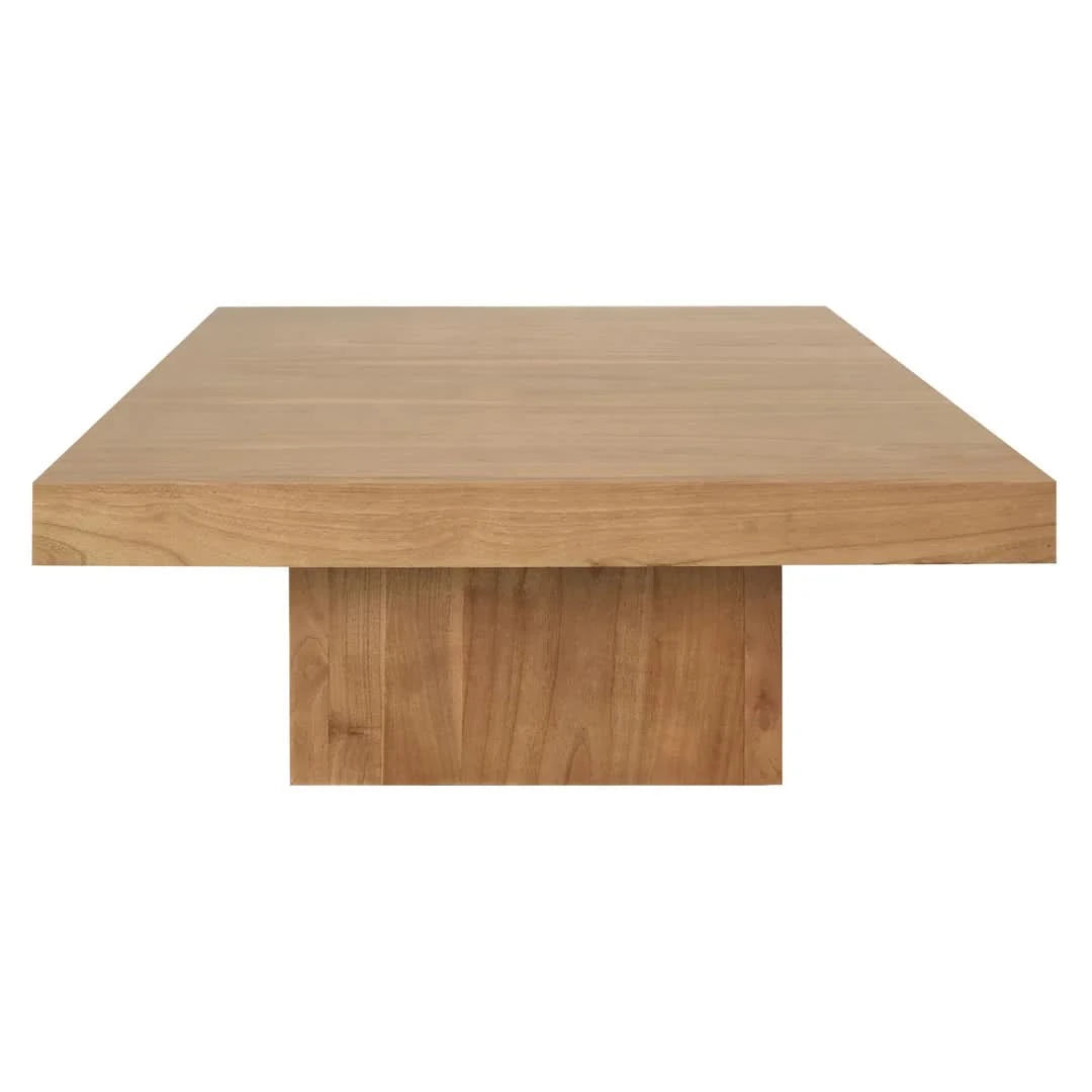 HUDSON SOLID MINDI WOOD ROUND COFFEE TABLE WALNUT 90CM - MyChocolateWood