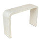 NORAH PEARLESCENT MOTHER OF PEARL CONSOLE TABLE/HALL TABLE - MyChocolateWood