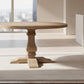 RHIANNON ROUND DINING TABLE IN RECYCLED ELM 120CM DIAMETER - MyChocolateWood