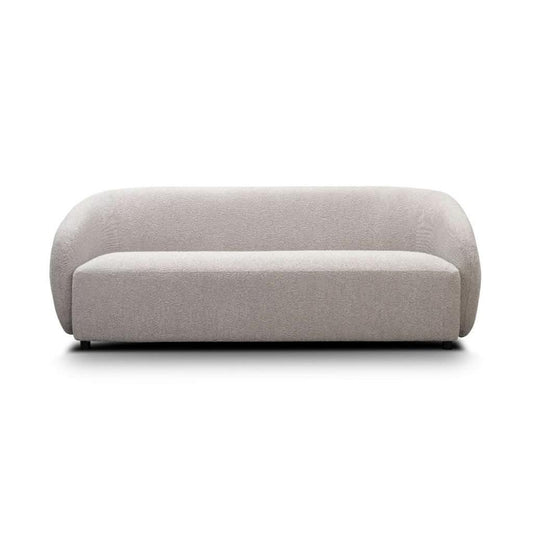 SUKI BOUCLE 3-SEATER SOFA QUARTZ - MyChocolateWood