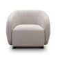 Suki Boucle Armchair in Quartz front