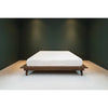 Gatsby Solid Mindi Timber Queen Platform Bed in Natural - Chocolate Wood
