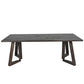 Carlsbad Mango Wood Dining Table in Chocolate, 280cm - Chocolate Wood