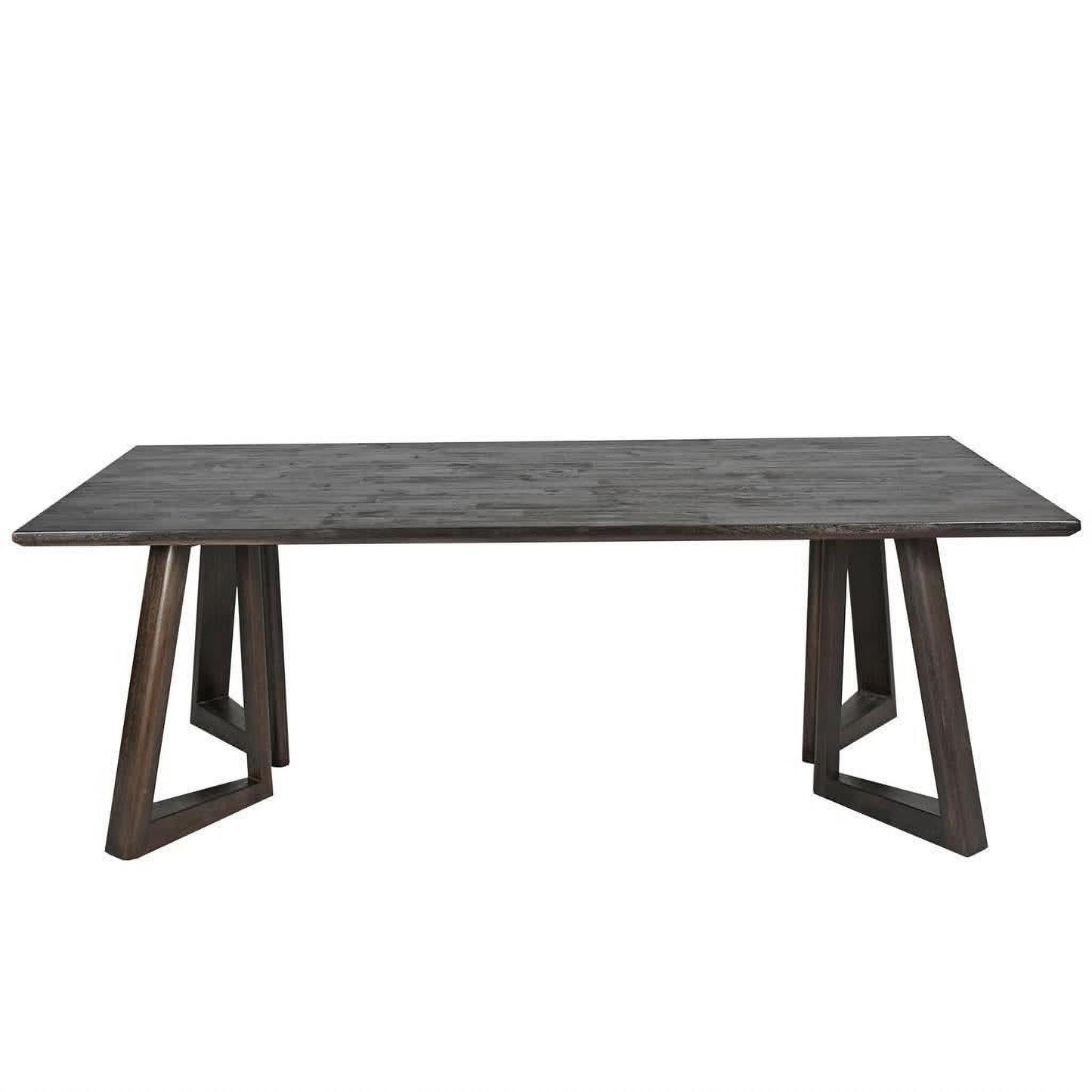 Carlsbad Mango Wood Dining Table in Chocolate, 280cm - Chocolate Wood
