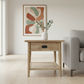 FITAN SOLID OAK LAMP TABLE/SIDE TABLE - MyChocolateWood