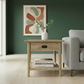 FITAN SOLID OAK LAMP TABLE/SIDE TABLE - MyChocolateWood