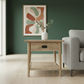 FITAN SOLID OAK LAMP TABLE/SIDE TABLE - MyChocolateWood