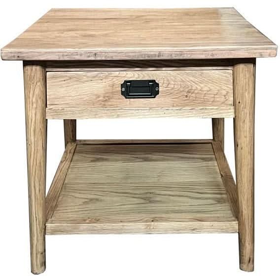 FITAN SOLID OAK LAMP TABLE/SIDE TABLE (Copy) - MyChocolateWood
