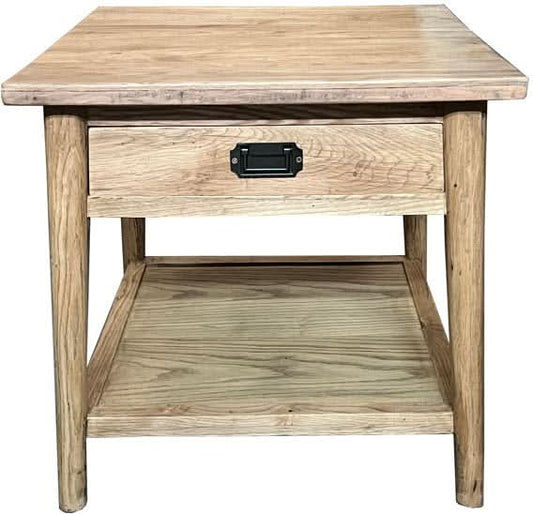 FITAN SOLID OAK LAMP TABLE/SIDE TABLE (Copy) - MyChocolateWood