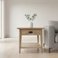 FITAN SOLID OAK LAMP TABLE/SIDE TABLE - MyChocolateWood