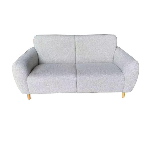 BARBOUR FABRIC 2-SEATER SOFA SILVER - MyChocolateWood