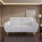 BARBOUR FABRIC 2-SEATER SOFA SILVER - MyChocolateWood