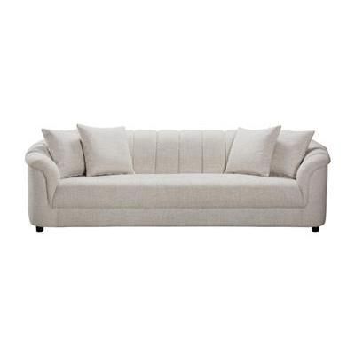 CORSINI FABRIC 4-SEATER SOFA - BEIGE - MyChocolateWood
