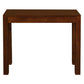 Tanaka Solid Mahogany Console Table 90cm with 1 Hidden Drawer in Mahogany - Chocolate Wood