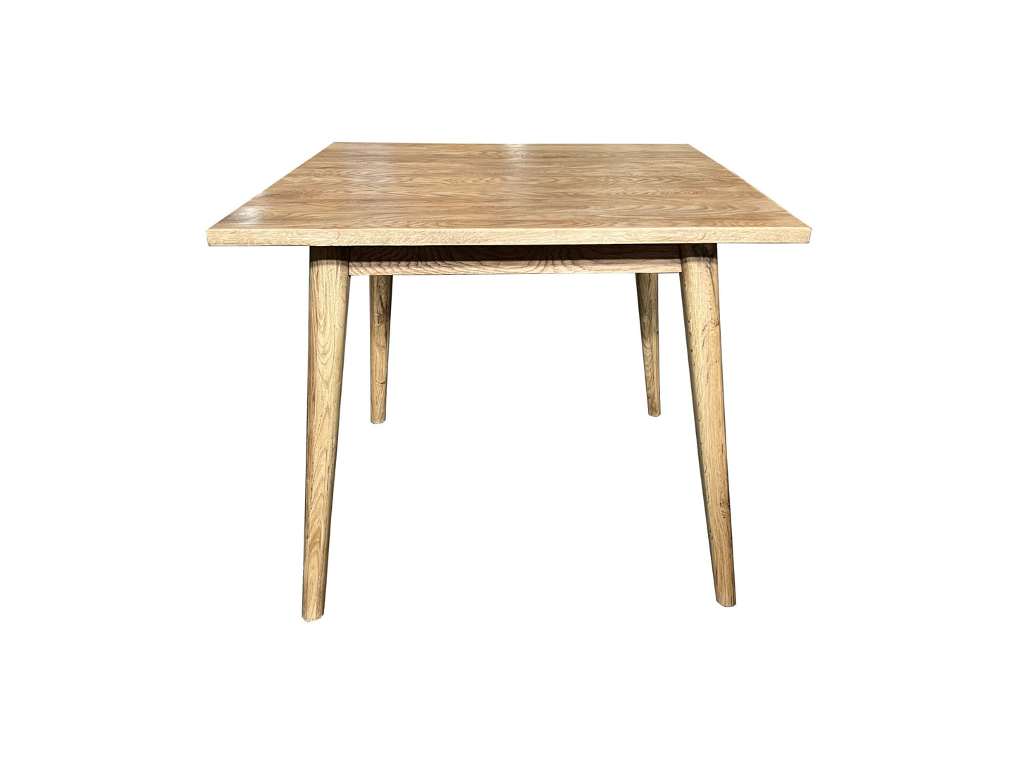 FITAN SOLID OAK SQUARE (90X90CM) DINING TABLE NATURAL - MyChocolateWood