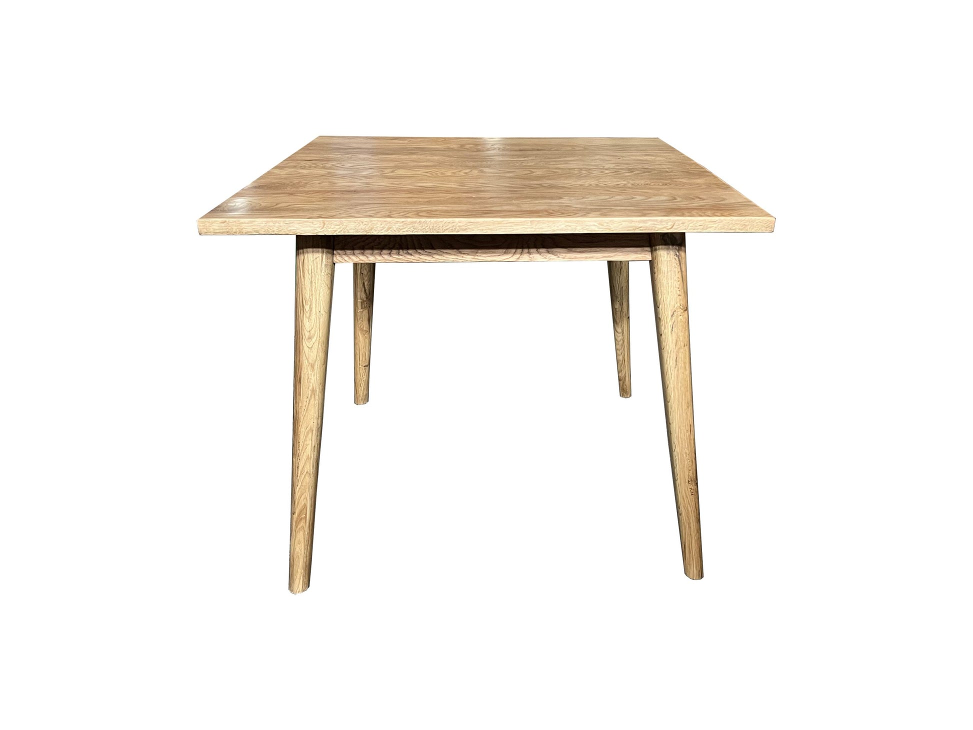 FITAN SOLID OAK SQUARE (90X90CM) DINING TABLE NATURAL - MyChocolateWood