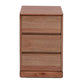 GILHELM ASH TIMBER HOME OFFICE PEDESTAL 3-DRAWER UNIT, CABINET LIGHT WALNUT - MyChocolateWood