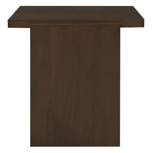 HUDSON SOLID MINDI WOOD BLOCK SIDE TABLE NATURAL (Copy) - MyChocolateWood