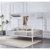 CURZON SINGLE OVER DOUBLE  BUNK BEDS WHITE - MyChocolateWood