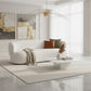 BEECHAM 3-SEATER CHENILLE SOFA WHITE - MyChocolateWood