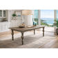 HAMPSHIRE RECYCLED OREGON TIMBER DINING TABLE RUSTIC GREY 212CM - MyChocolateWood