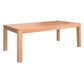 ZAFRAN MESSMATE TIMBER DINING TABLE  NATURAL 120CM - MyChocolateWood