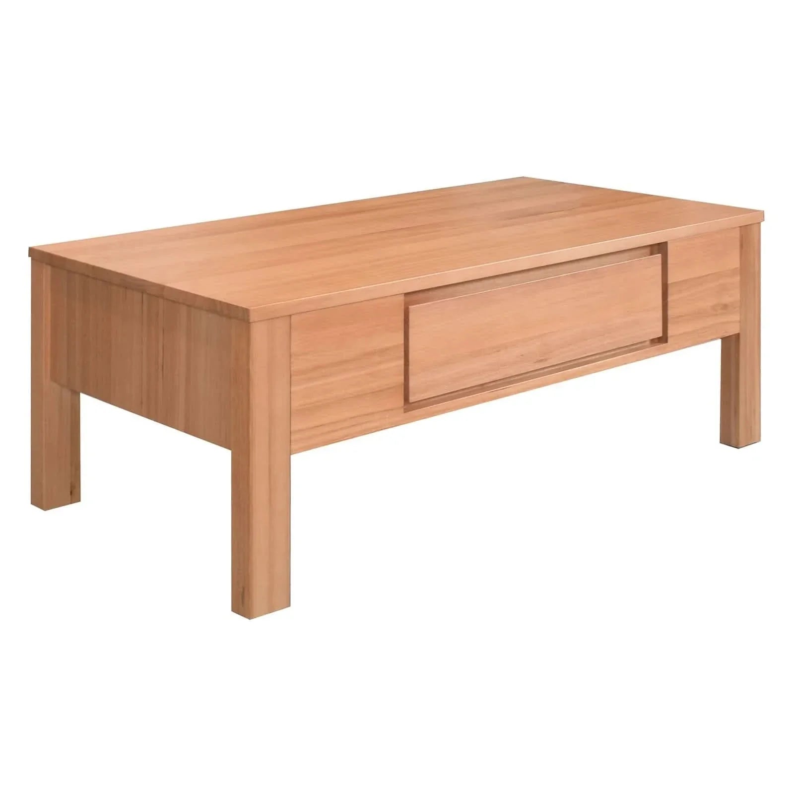Zafran Messmate Timber Square Coffee Table 120cm